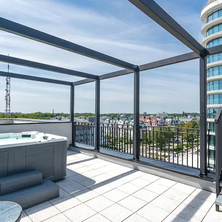 Apartamenty Sun & Snow W Obiekcie Baltic Park Fort Z Jacuzzi Apartment
